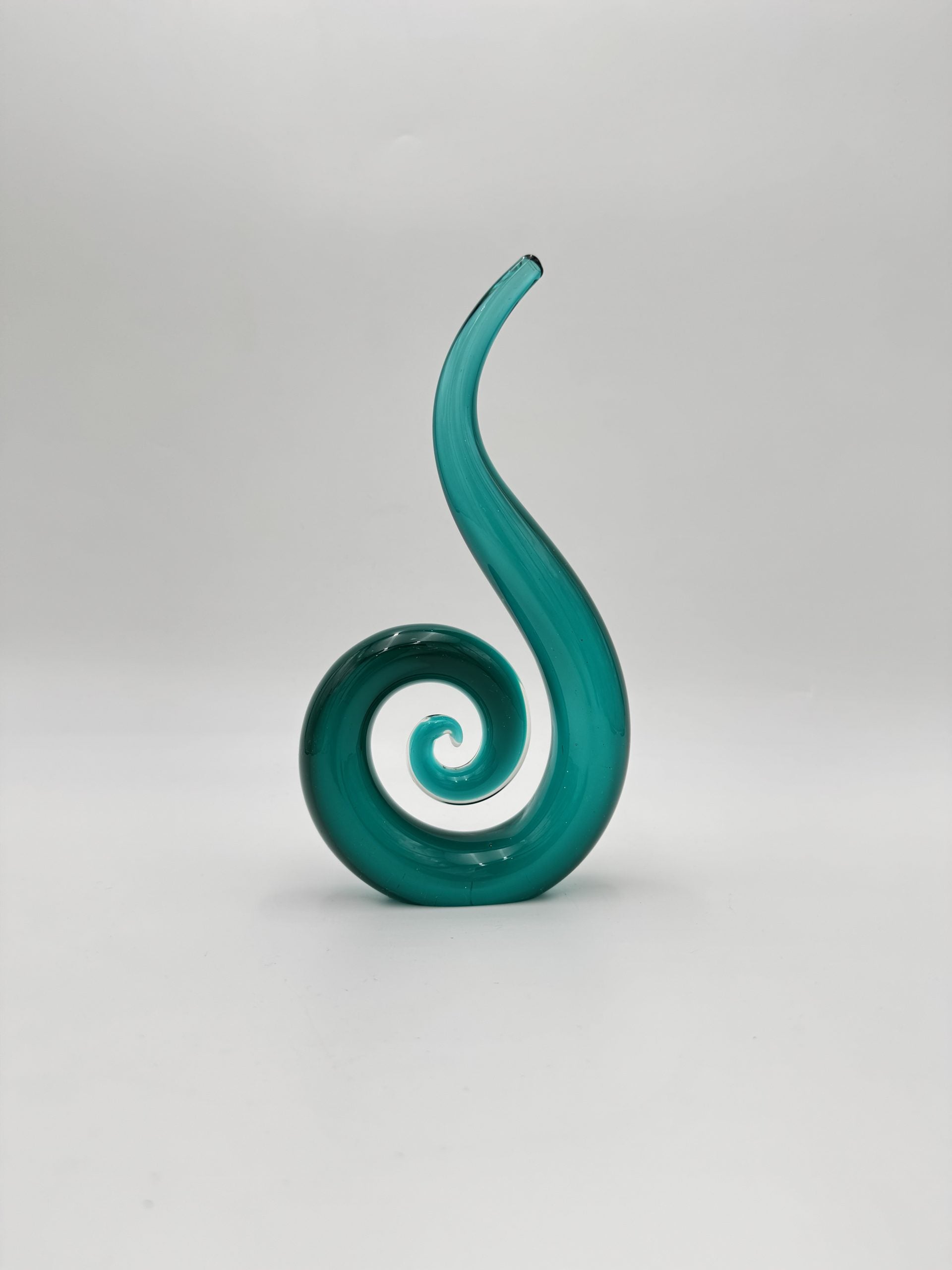 Coloured Green Glass Eddi